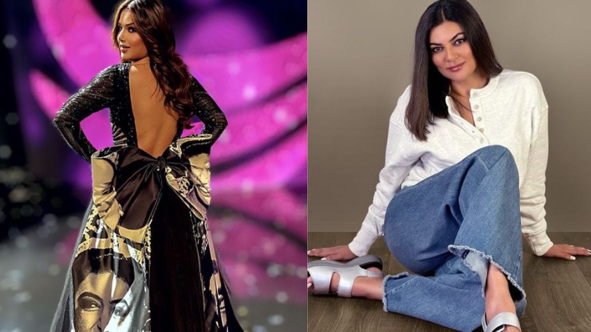 Sushmita Sen Reacts To Harnaaz Sandhu's Dress Tribute, Says 'I Am Waiting To Hug Her In Person'
